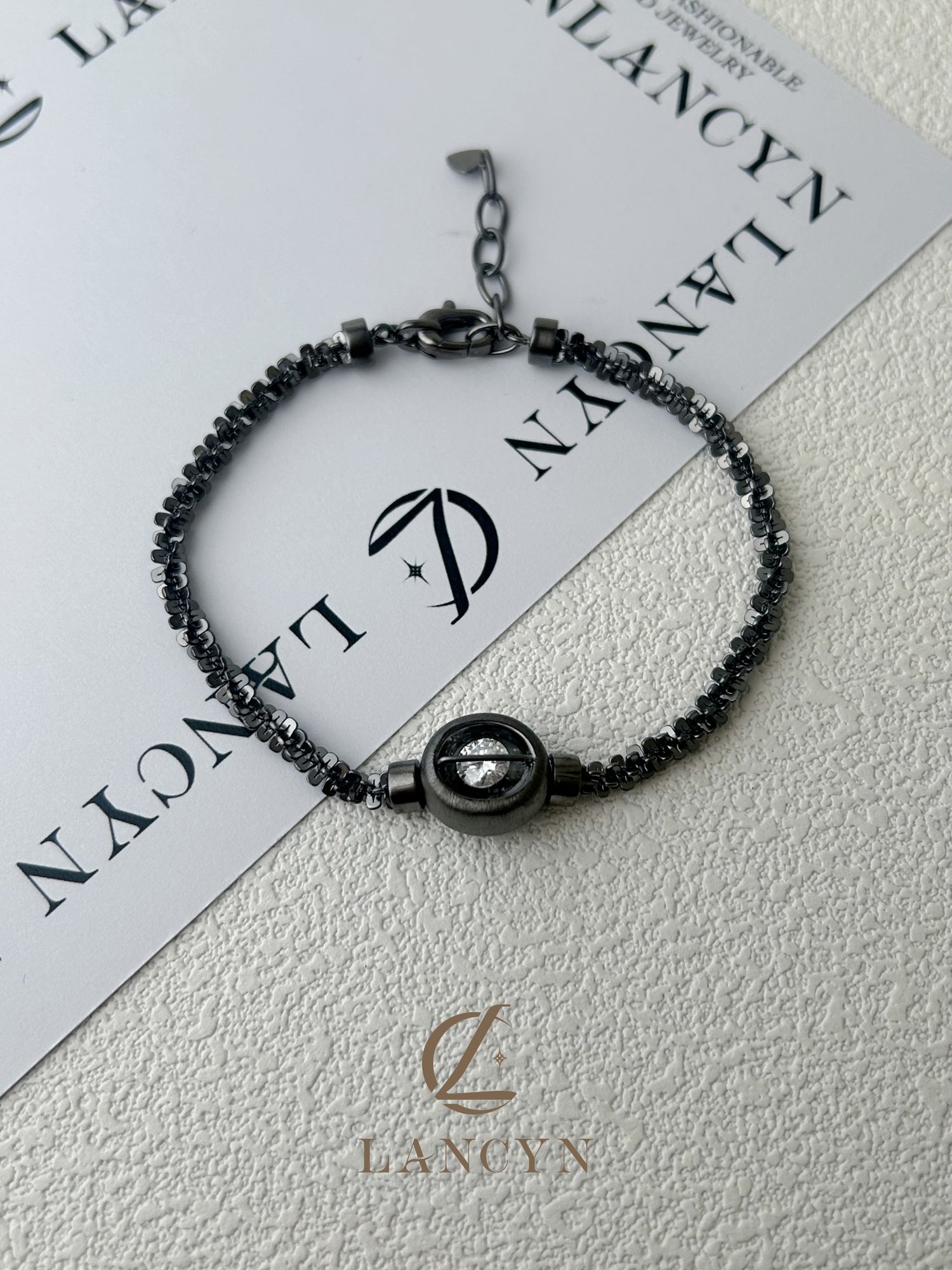 Midnight Beaded Halo