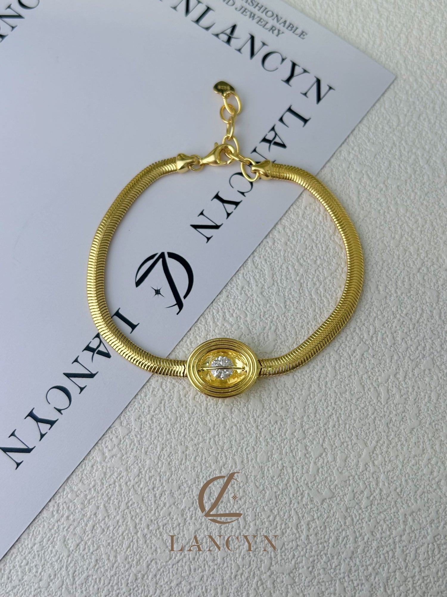 Aurora Herringbone Bracelet